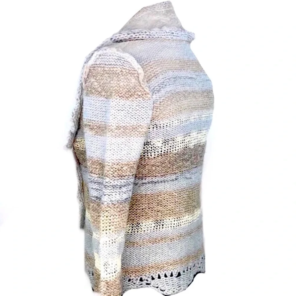 Free People Long Sleeve Cardigan Sweater Size M